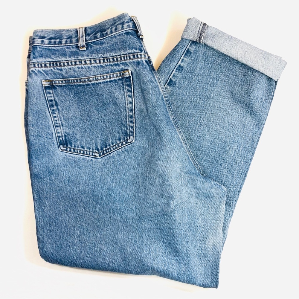 Lands End High Waist Denim